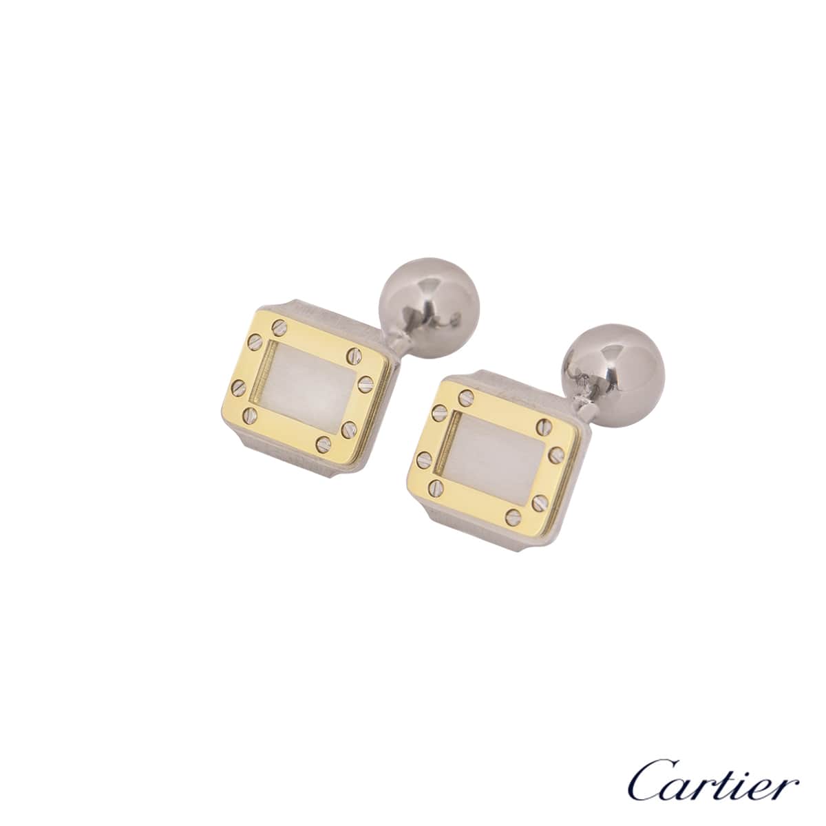 santos cartier cufflinks